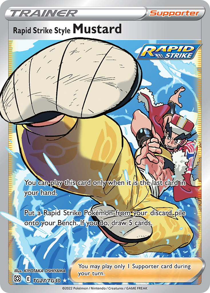 Brilliant Stars Trainer Gallery Style Mustard #TG27/30